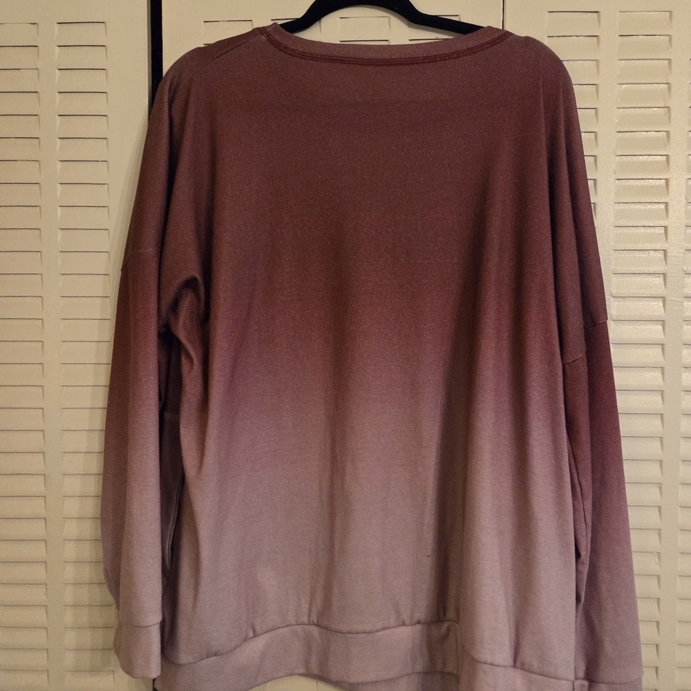 Gradient Crew Neck Sweater - Picture 4 of 5